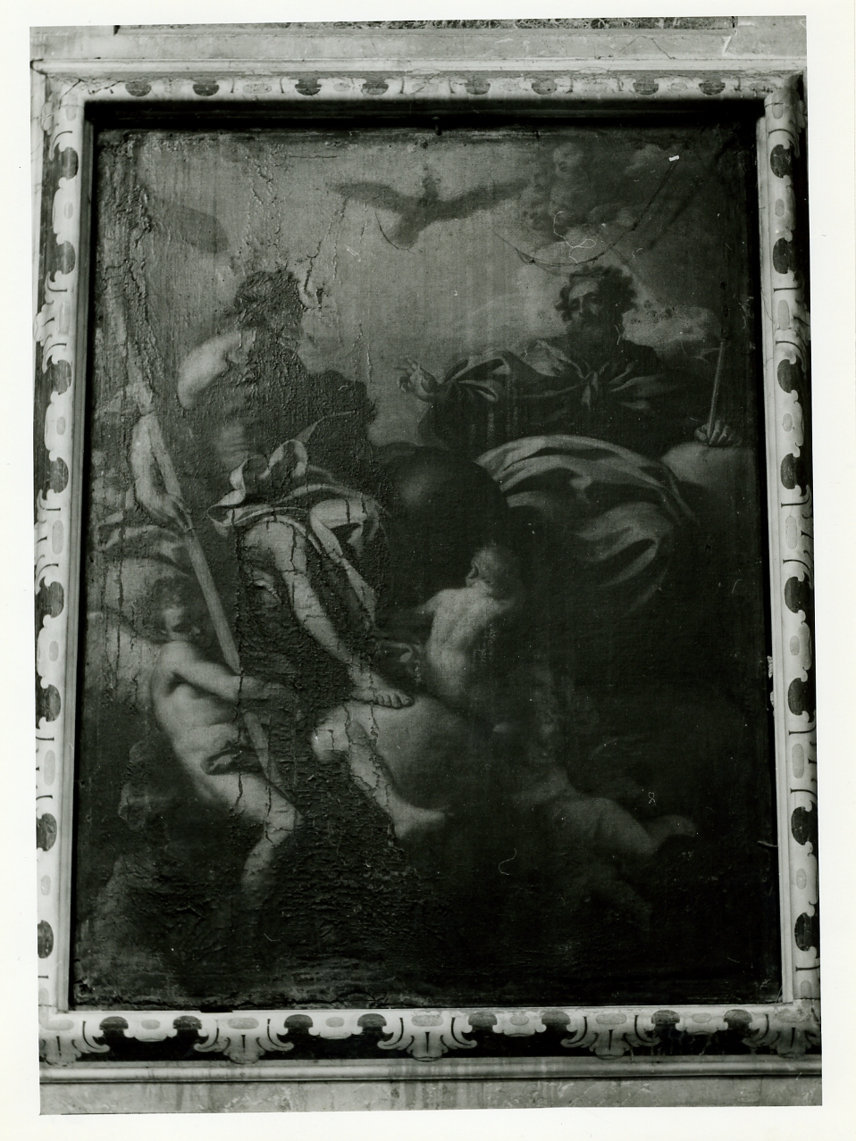 Trinità (dipinto) di Rossi Nicola Maria (sec. XVIII)