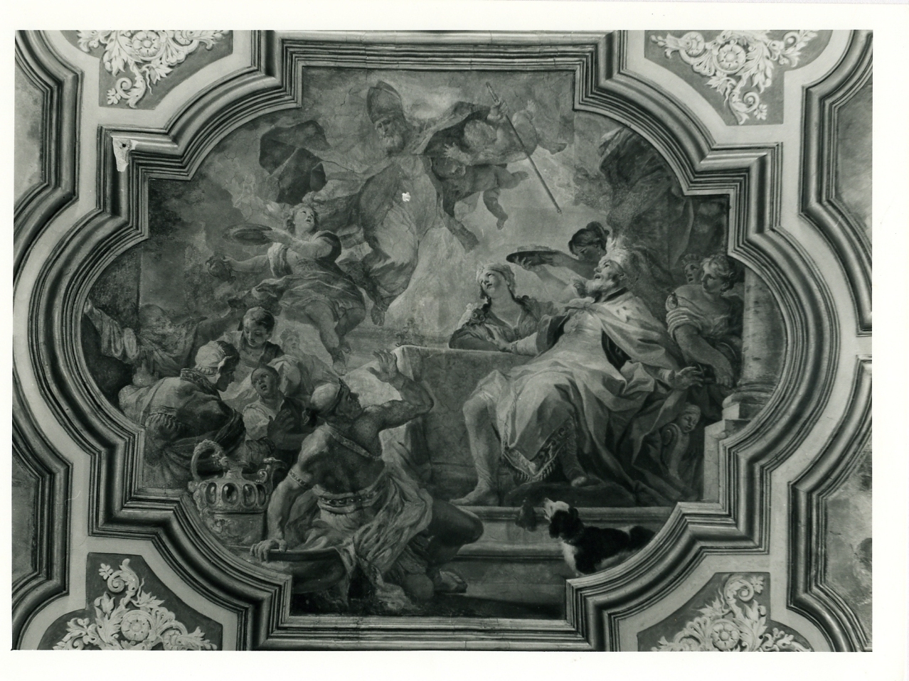 San Nicola di Bari ed il figlio del nobile fatto prigioniero (dipinto) di Solimena Francesco detto Abate Ciccio (sec. XVII)