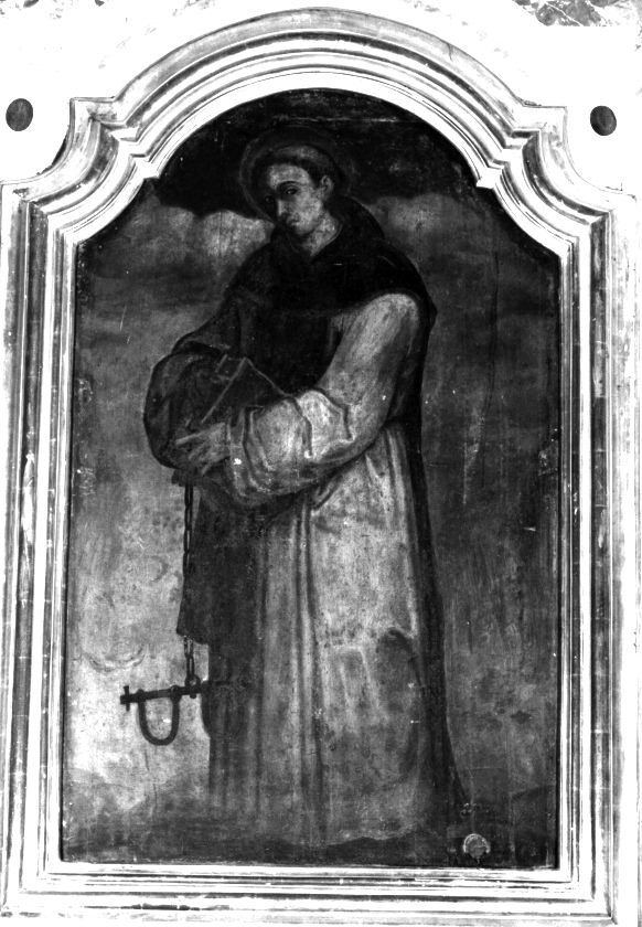 SAN LEONARDO (DIPINTO) - AMBITO NAPOLETANO (INIZIO sec. XVII)