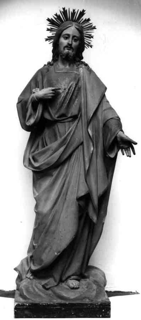 CRISTO REDENTORE (SCULTURA) - manifattura napoletana (INIZIO sec. XX)