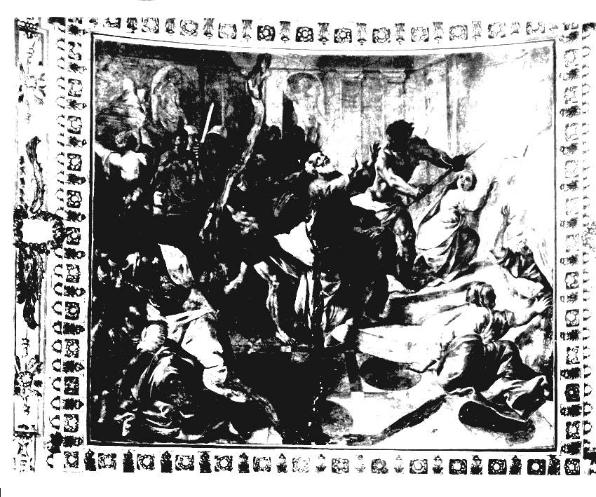 storie degli apostoli (dipinto) di Lanfranco Giovanni (prima metà sec. XVII)