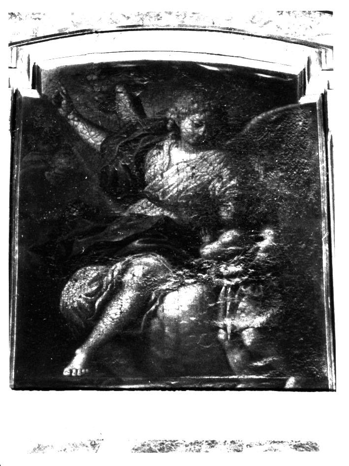 ANGELO CUSTODE (DIPINTO) - AMBITO NAPOLETANO (INIZIO sec. XVIII)