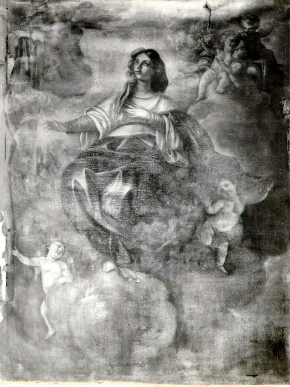 assunzione della Madonna (dipinto) - ambito napoletano (prima metà sec. XVIII)