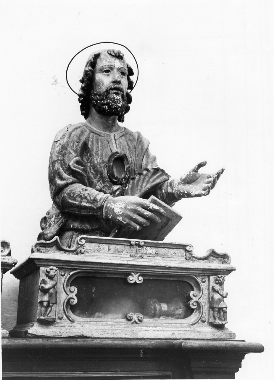 Santo martire (reliquiario - a busto) - bottega napoletana (prima metà sec. XVII)