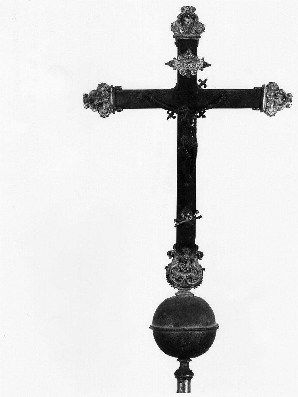 croce processionale - bottega napoletana (seconda metà sec. XVII)