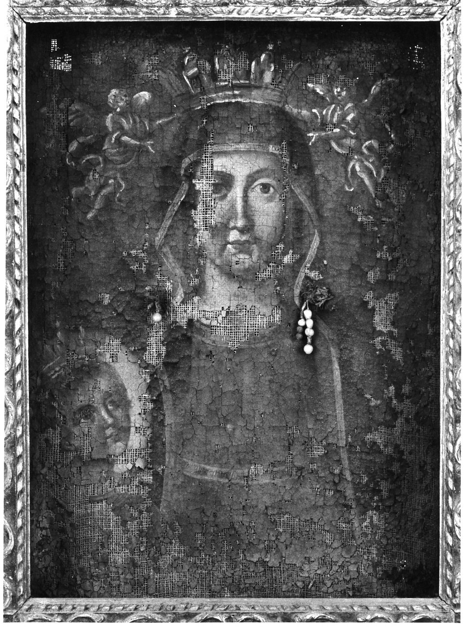 Madonna con Bambino (dipinto) - ambito campano (prima metà sec. XVIII)