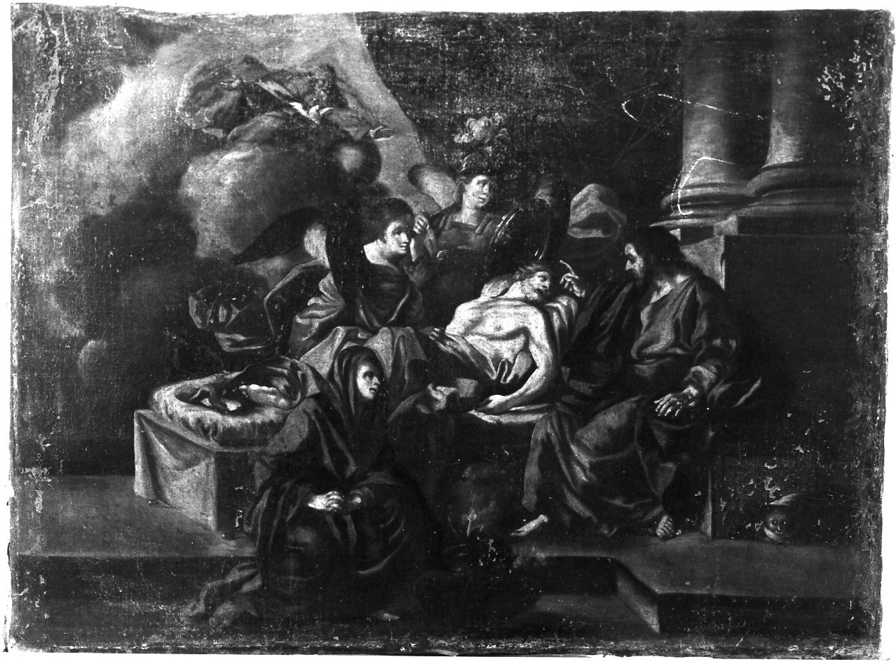 morte di San Giuseppe (dipinto) - ambito napoletano (sec. XVIII)