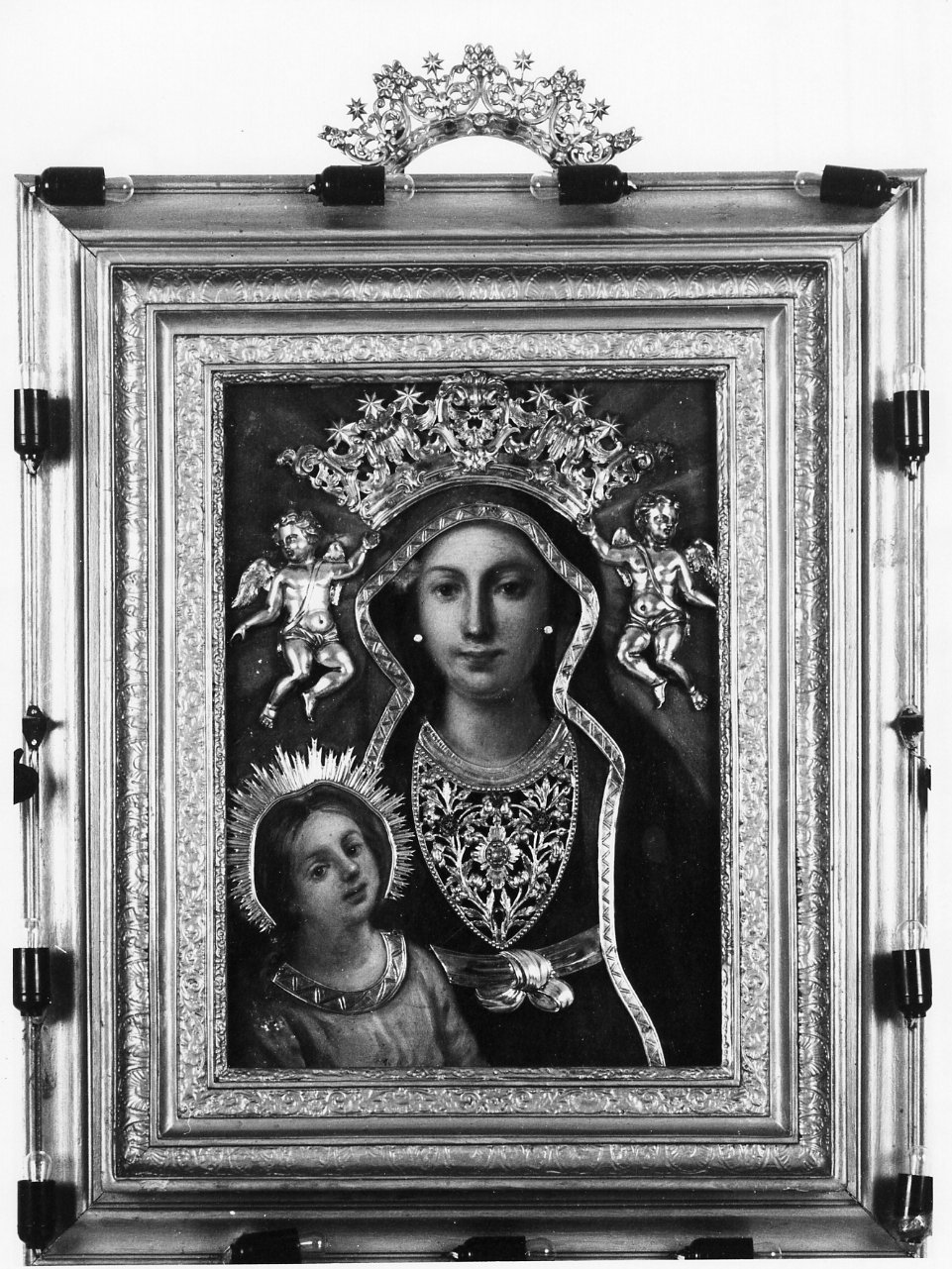 Madonna con Bambino (dipinto) - ambito napoletano (seconda metà sec. XVIII)