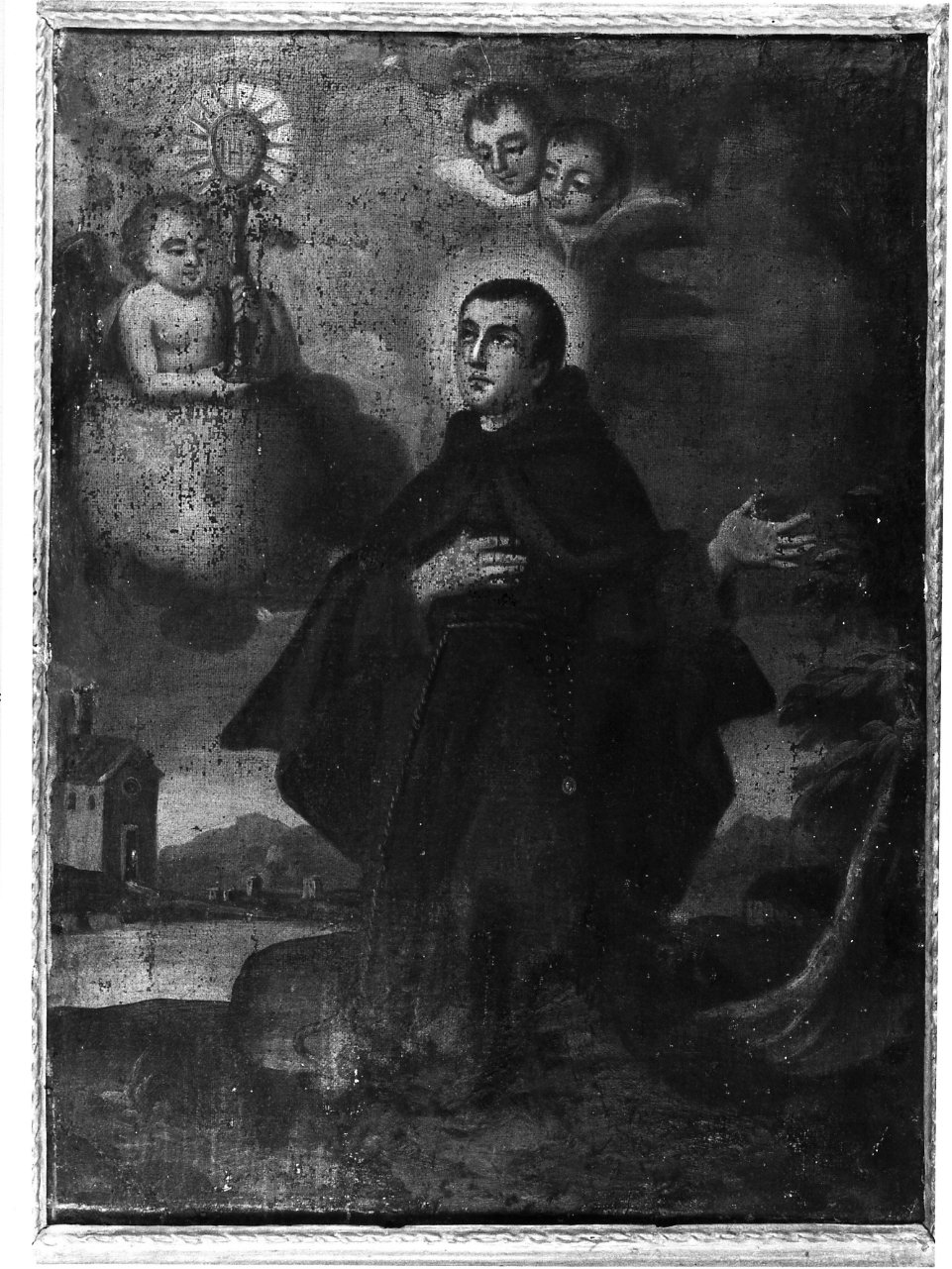 San Pasquale Baylon (dipinto) - ambito napoletano (seconda metà sec. XVIII)