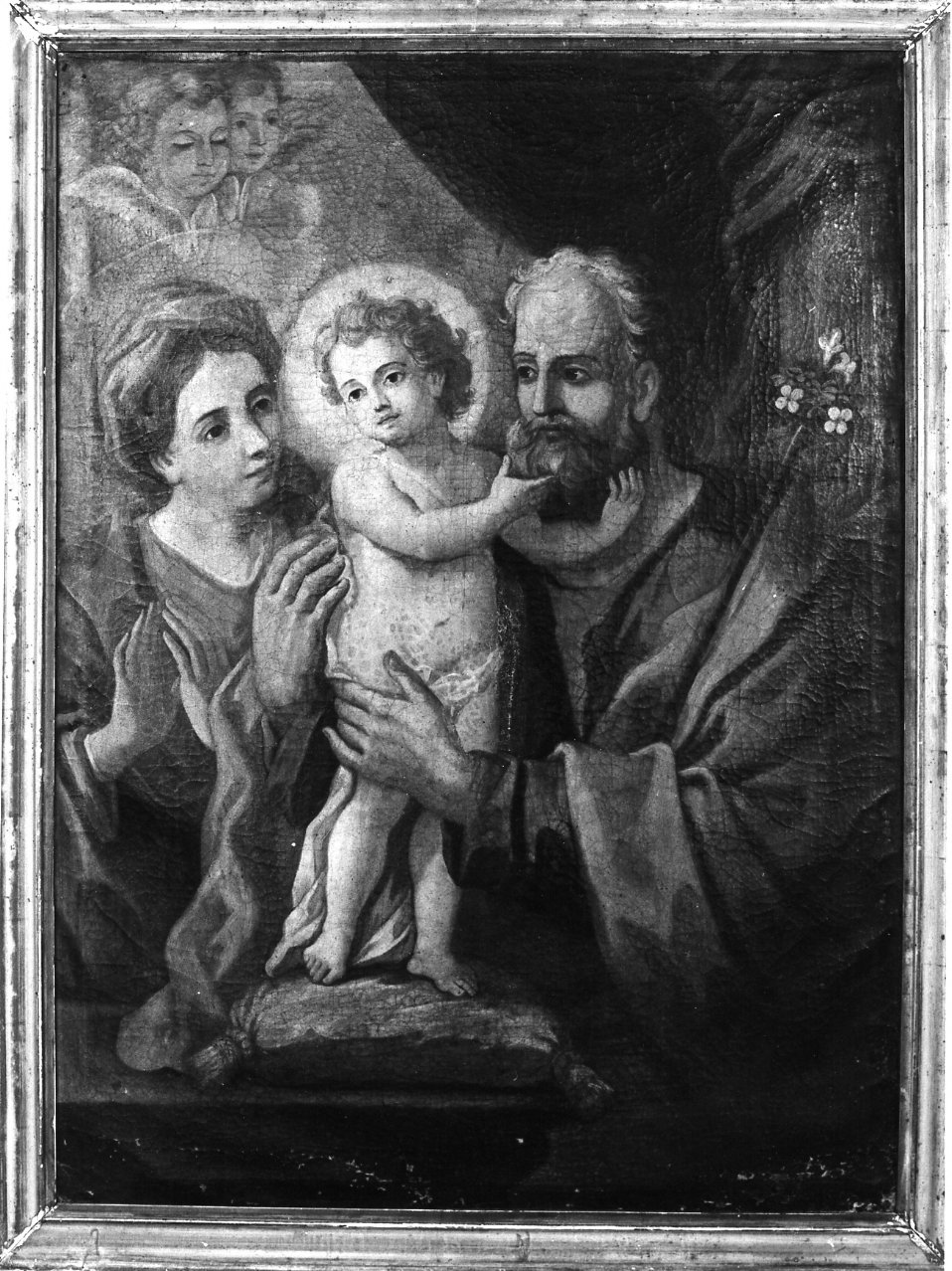 Sacra Famiglia (dipinto) - ambito napoletano (seconda metà sec. XVIII)