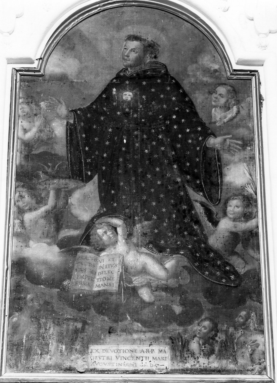 San Nicola da Tolentino (dipinto) di De Mari Vincenzo (sec. XVIII)