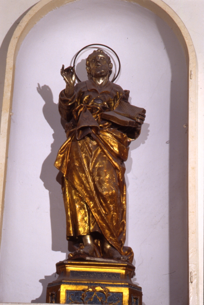 San Matteo Evangelista (statua) di Fumo Nicola (metà sec. XVIII)
