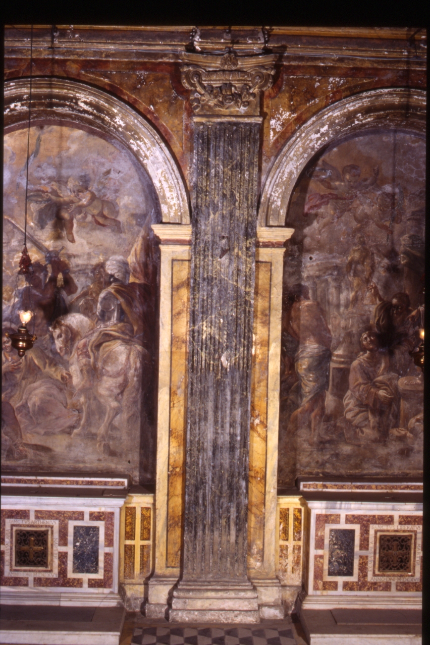 lesena, serie - bottega napoletana (inizio sec. XVIII)