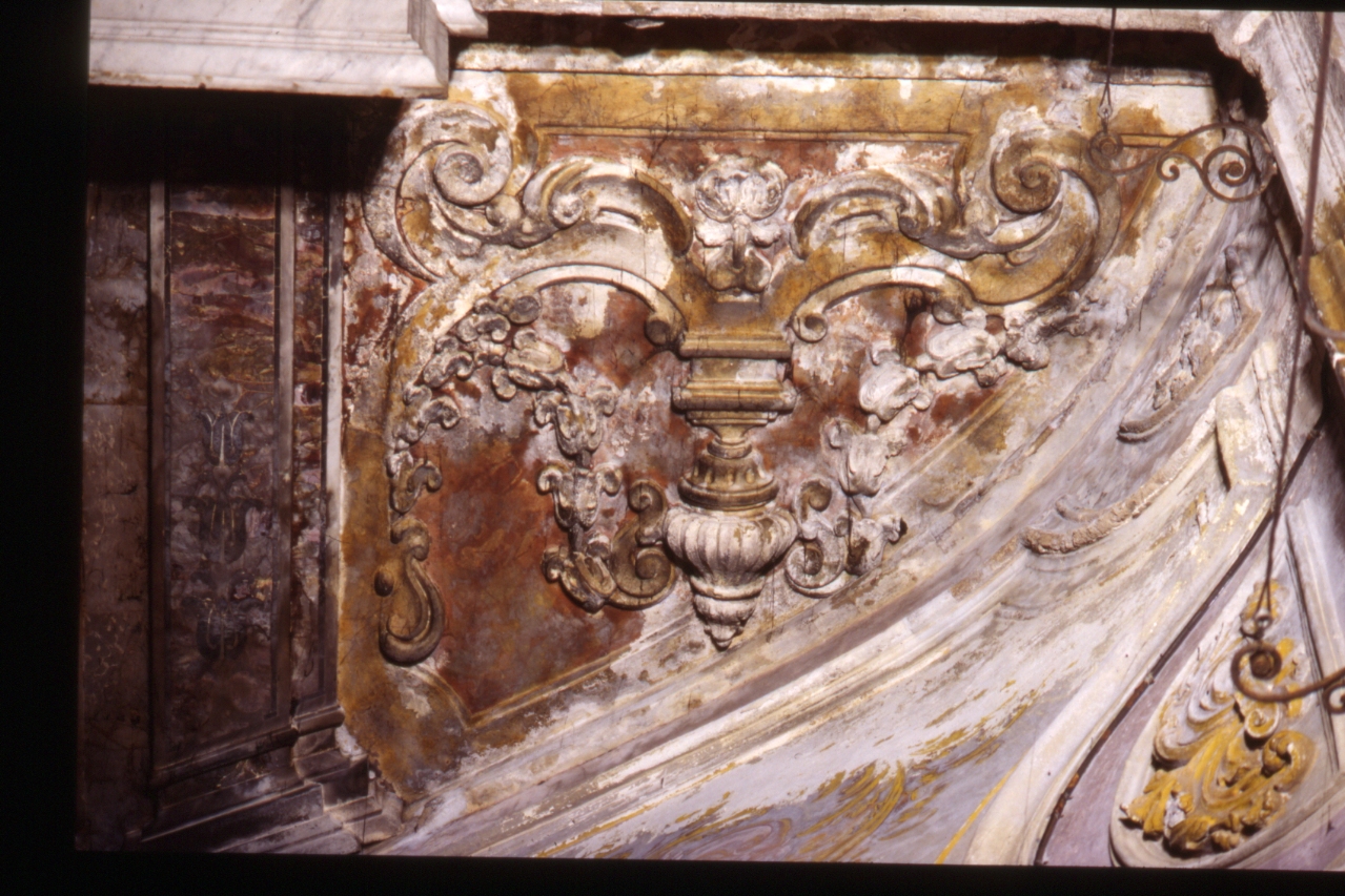 decorazione plastica, serie di Guglielmelli Arcangelo (inizio sec. XVIII)