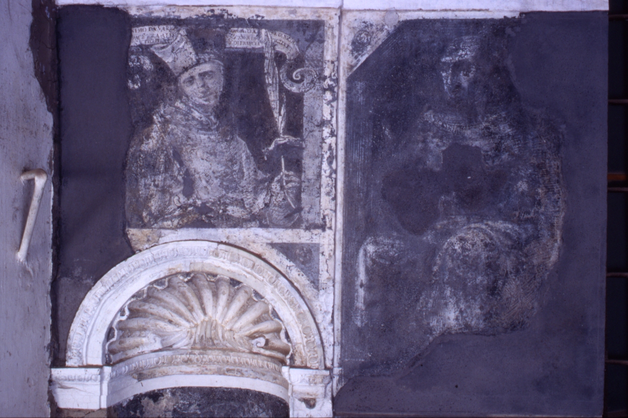 ritratti di un vescovo e di un monaco (dipinto) di Di Pino Giovanni Battista, Gigante Francesco, Quaglia Giovanni Martino (sec. XVII)