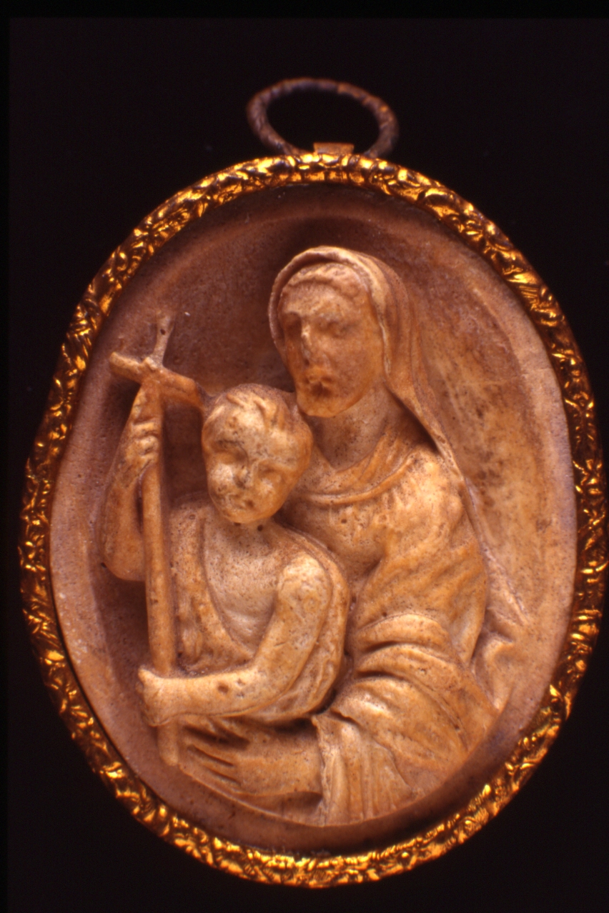 Madonna con Bambino (rilievo) di Bloch I (seconda metà sec. XIX)