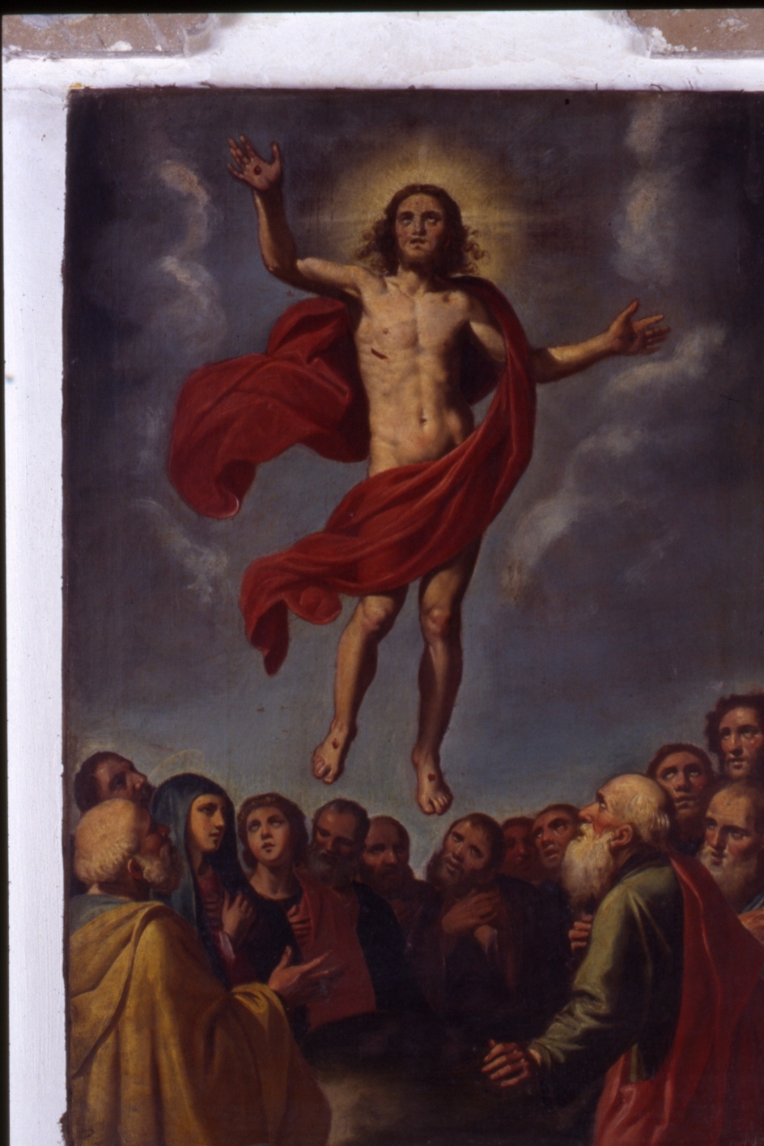 ascensione di Cristo (dipinto) di Azzolino Giovanni Bernardino (sec. XVII)