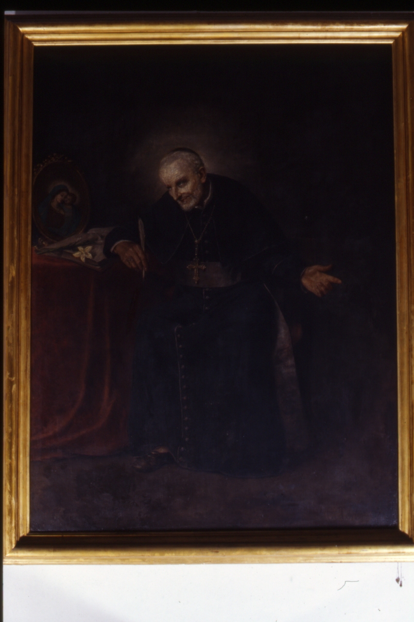 Sant' Alfonso Maria de Liguori (dipinto) - ambito napoletano (metà sec. XIX)