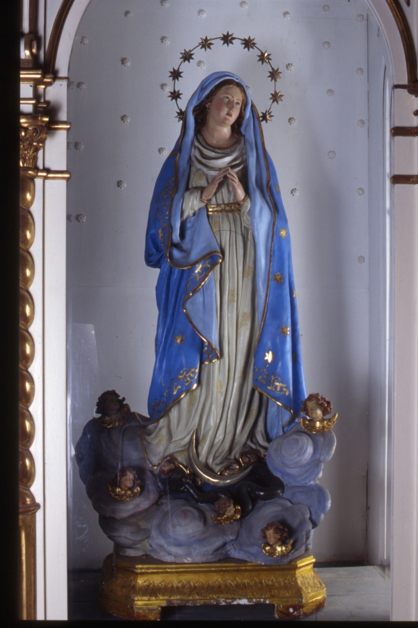 Immacolata Concezione (statua) - bottega napoletana (metà sec. XIX)