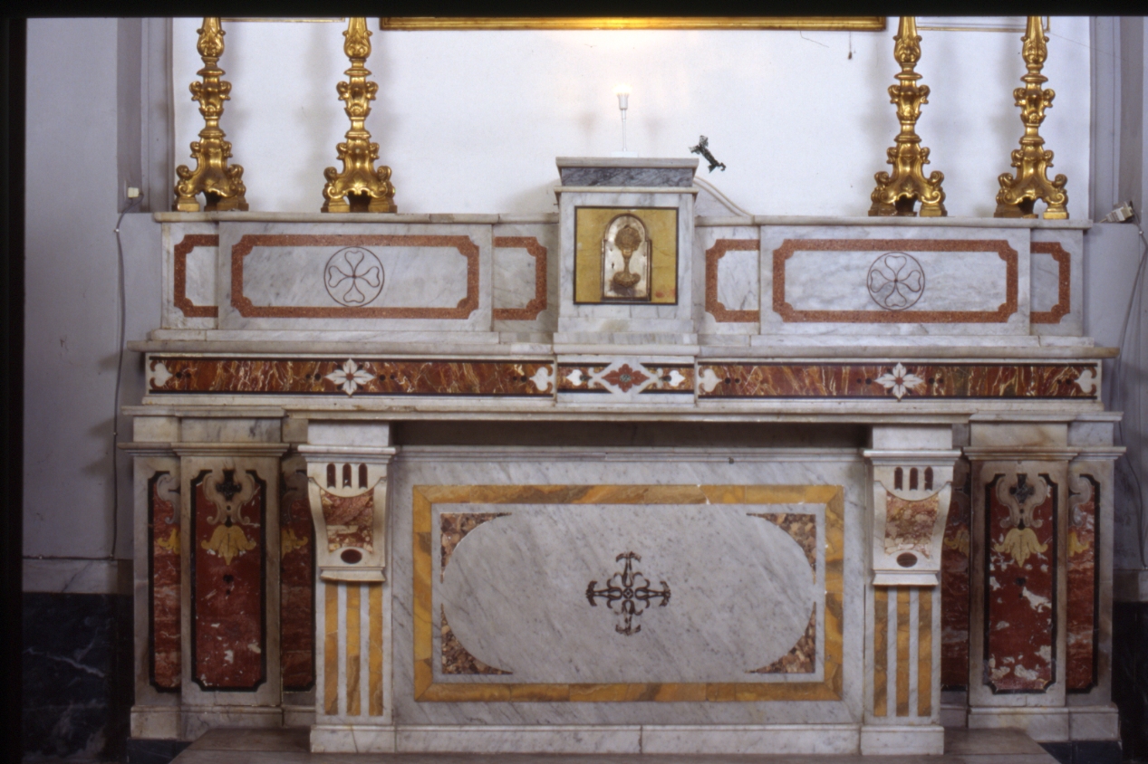 altare - bottega napoletana (inizio sec. XX)