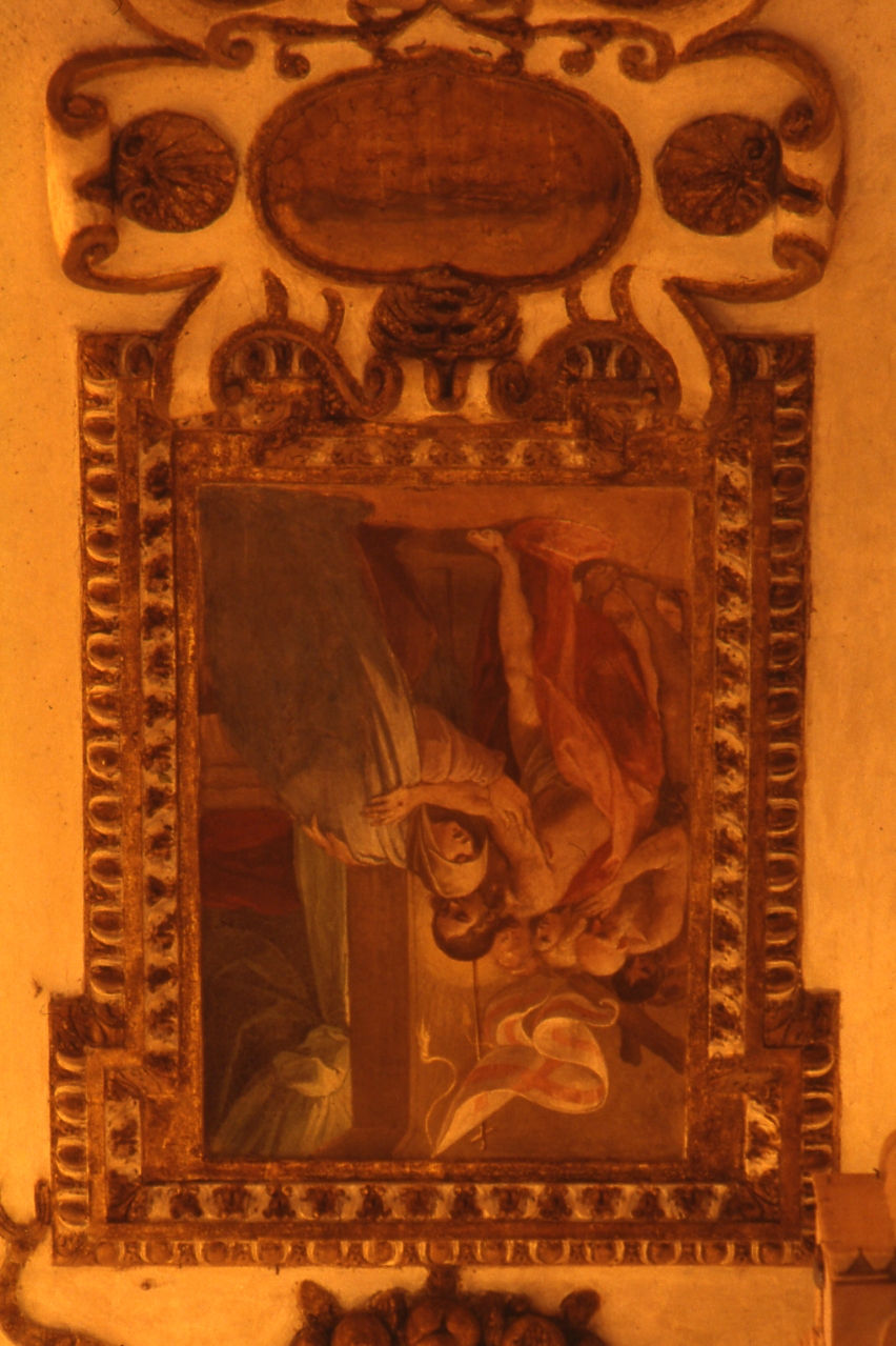 apparizione di Cristo risorto alla Madonna (dipinto) di Corenzio Belisario (primo quarto sec. XVII)