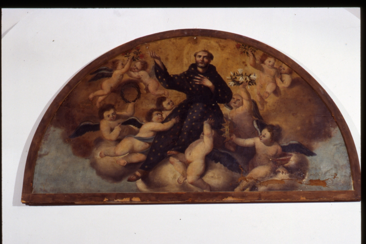 gloria di San Nicola da Tolentino (dipinto) - ambito napoletano (ultimo quarto sec. XVII)