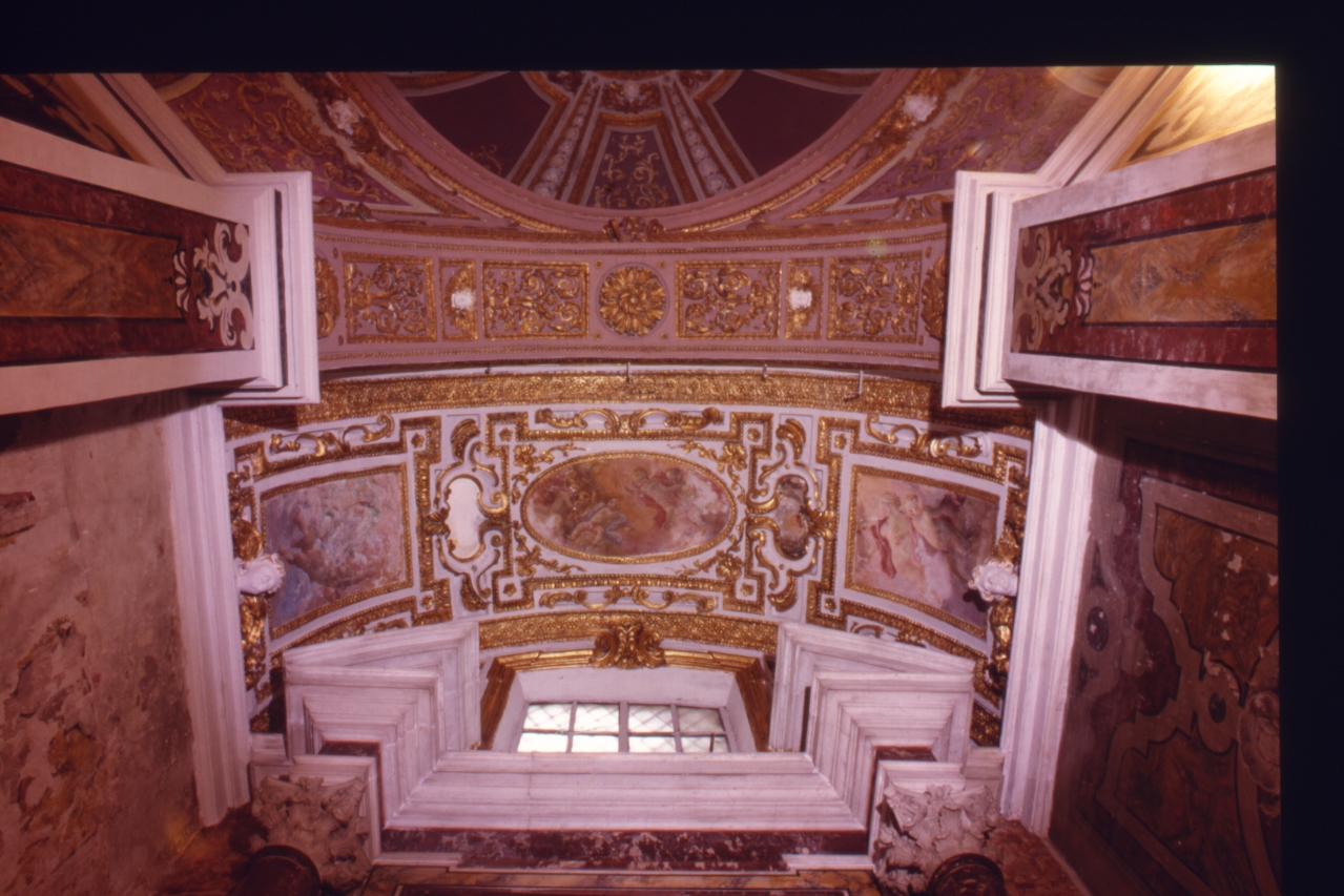 angeli (decorazione pittorica) - ambito napoletano (metà sec. XVIII)