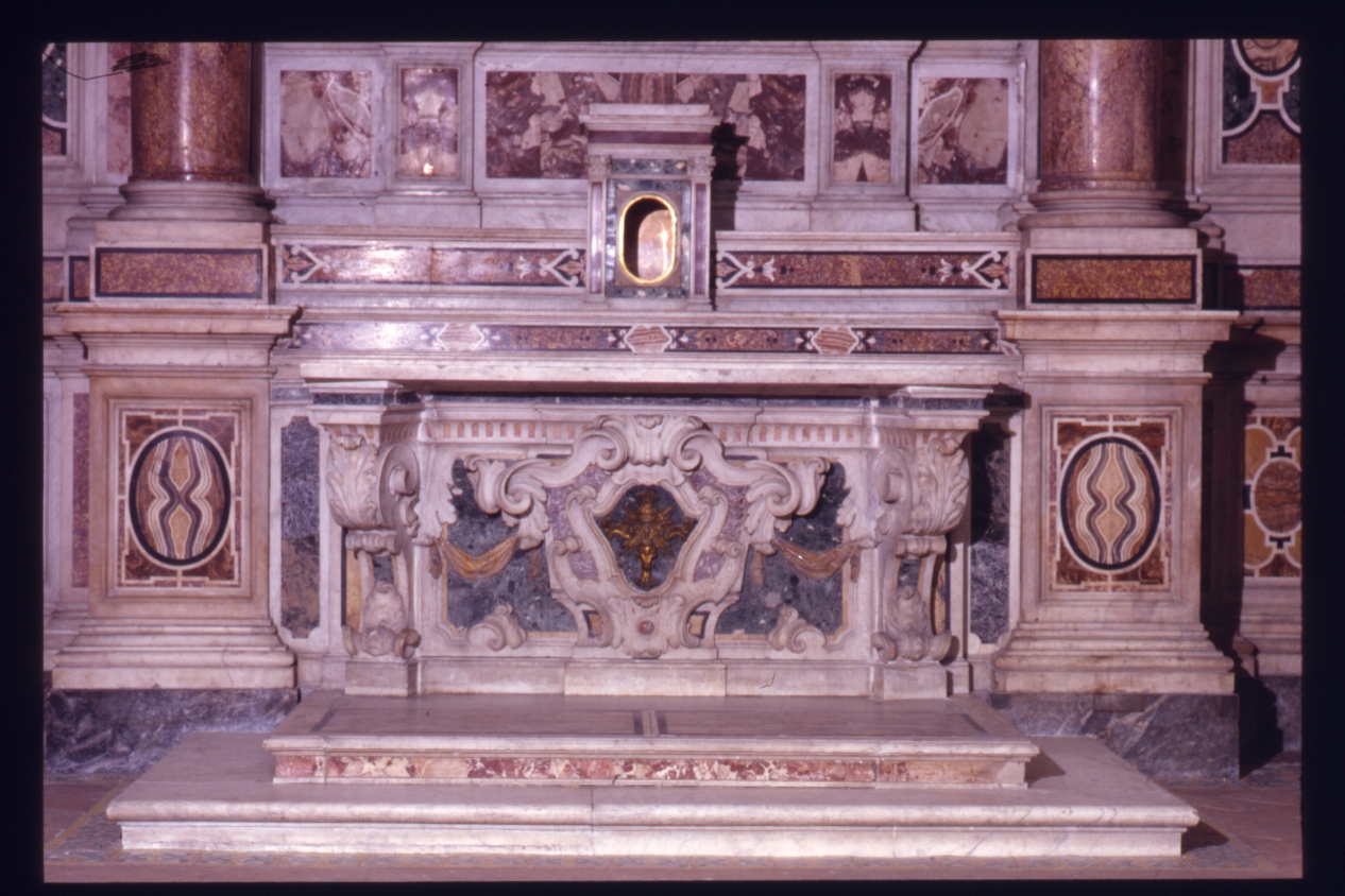 altare - bottega napoletana (metà sec. XVIII)