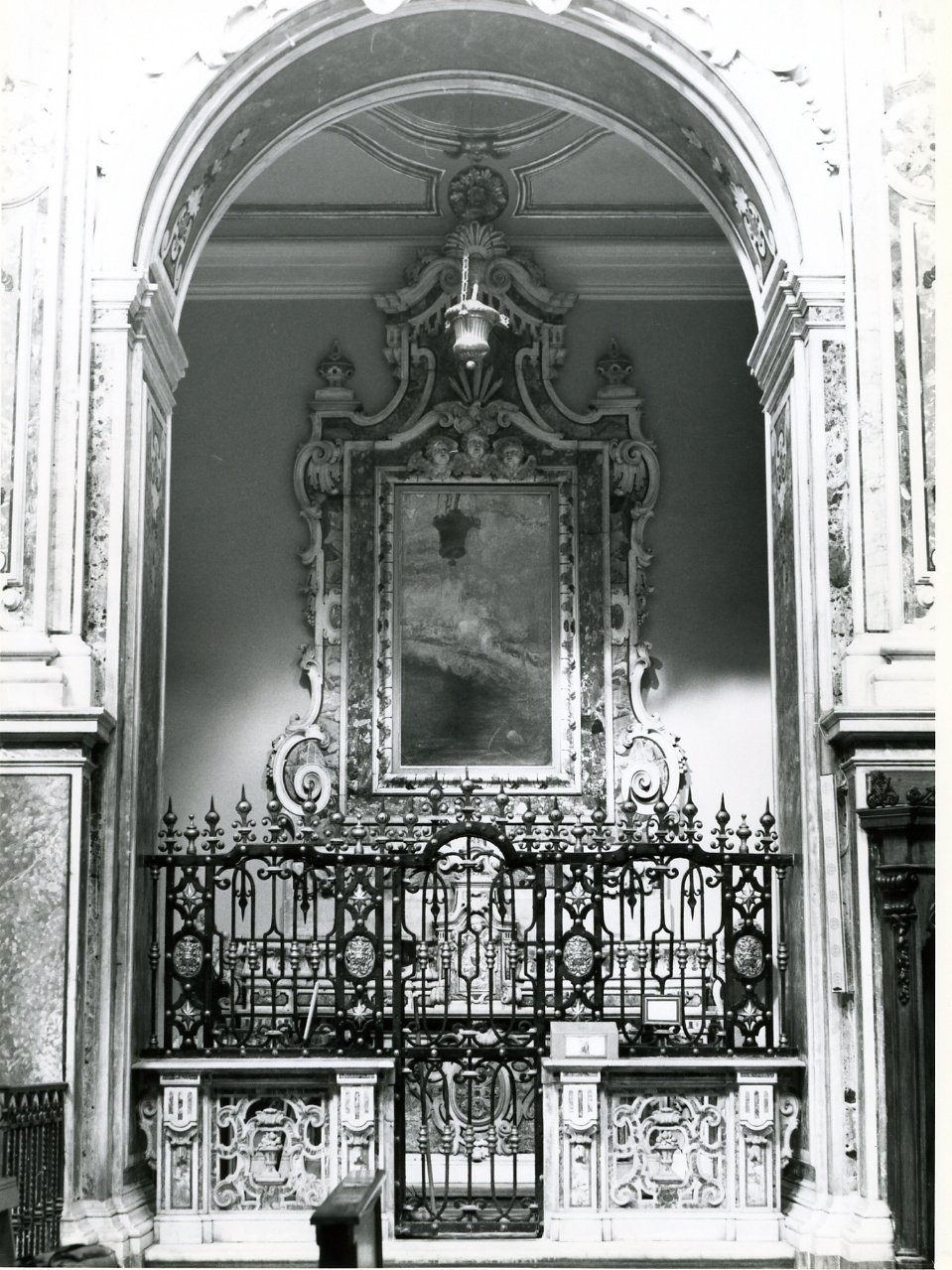 mostra d'altare - bottega napoletana (primo quarto sec. XVIII)