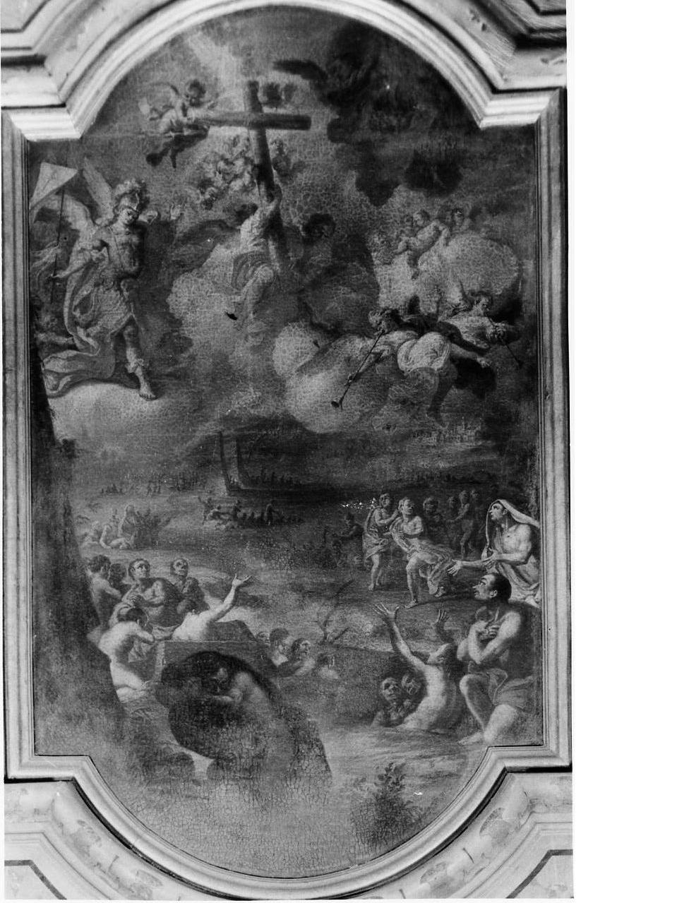 gloria della croce (dipinto) - ambito napoletano (metà sec. XVIII)