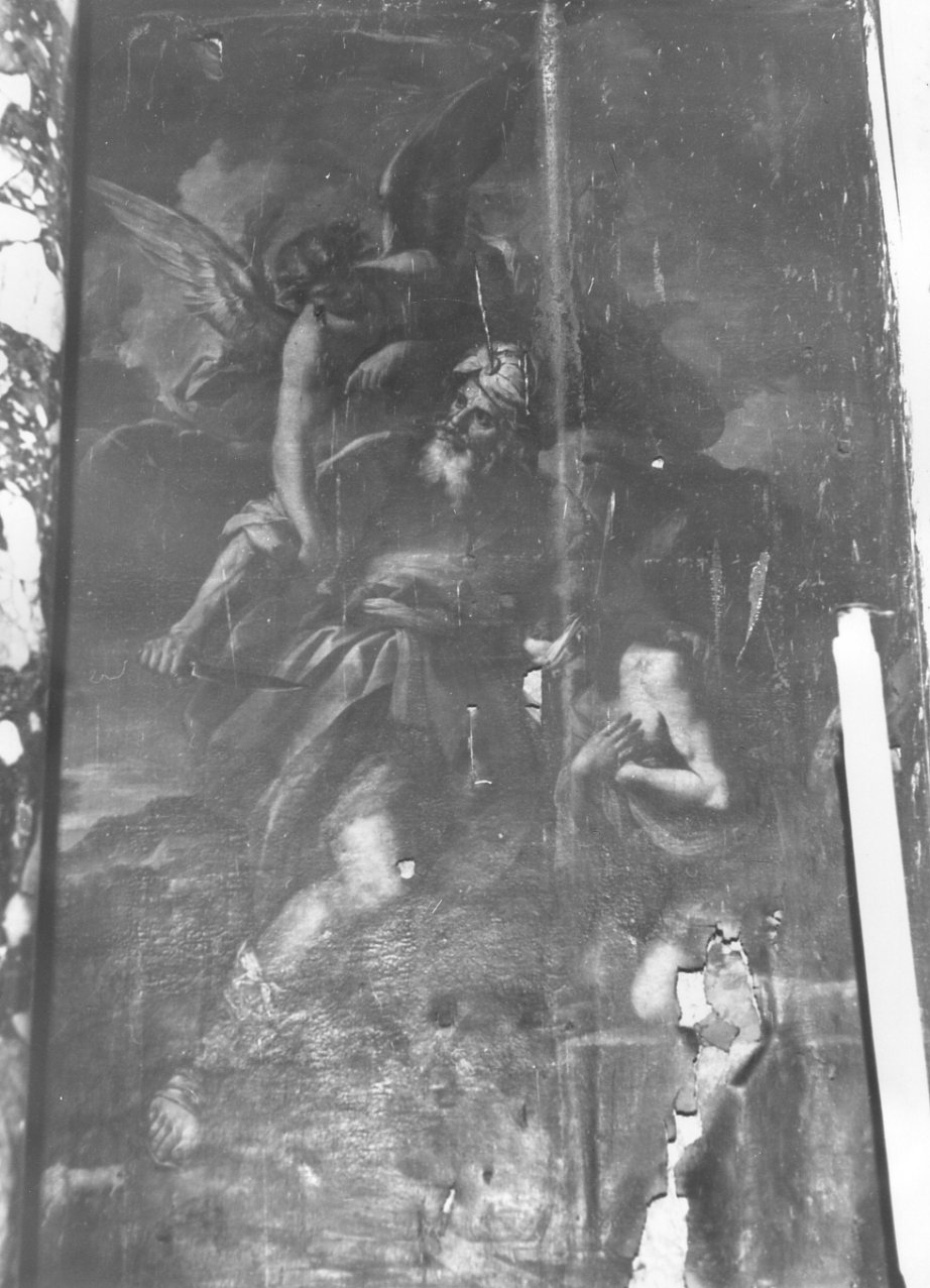 sacrificio di Isacco (dipinto) di Malinconico Andrea (seconda metà sec. XVII)