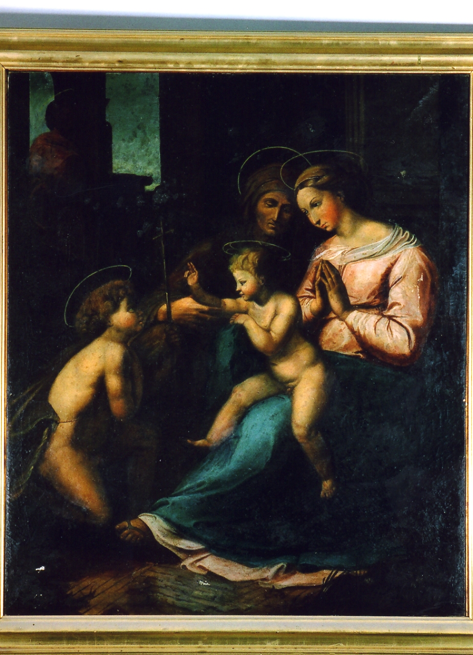 Madonna con Bambino e Sant'Anna (dipinto) - ambito napoletano (metà sec. XVIII)