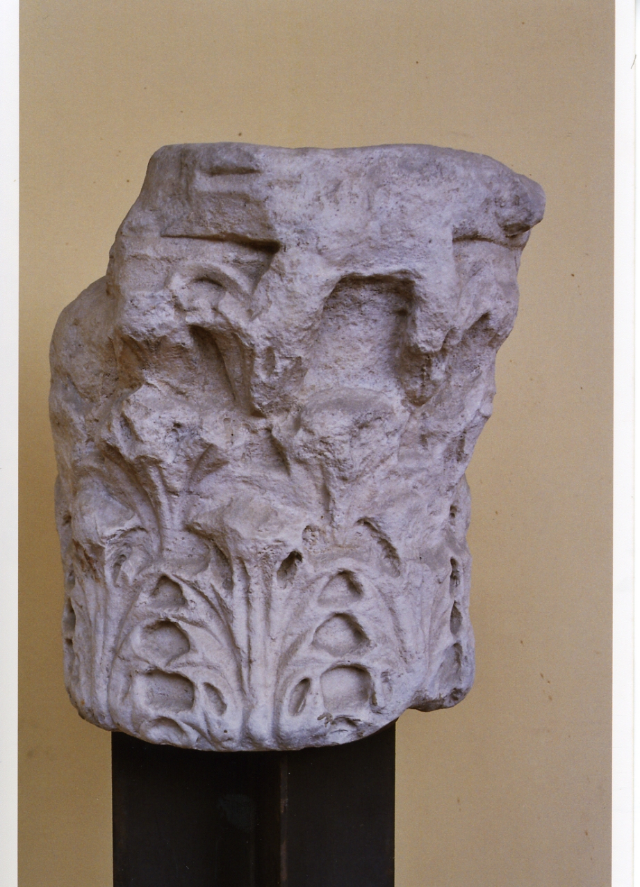 capitello - bottega napoletana (fine sec. VIII)