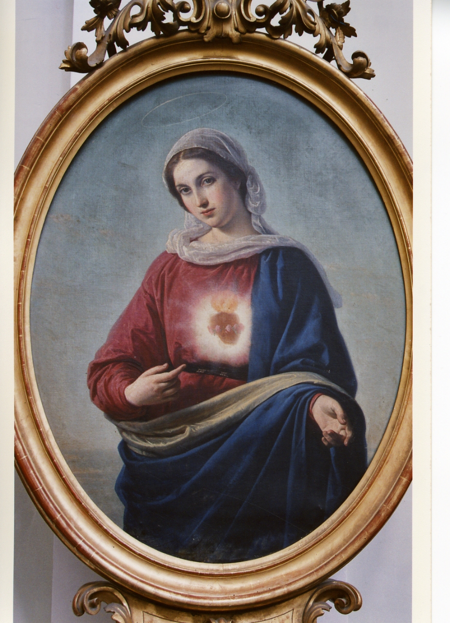 Sacro Cuore di Maria (dipinto) - ambito napoletano (primo quarto sec. XX)