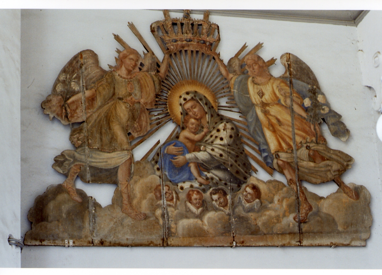 Madonna in gloria (dipinto) - ambito napoletano (prima metà sec. XX)