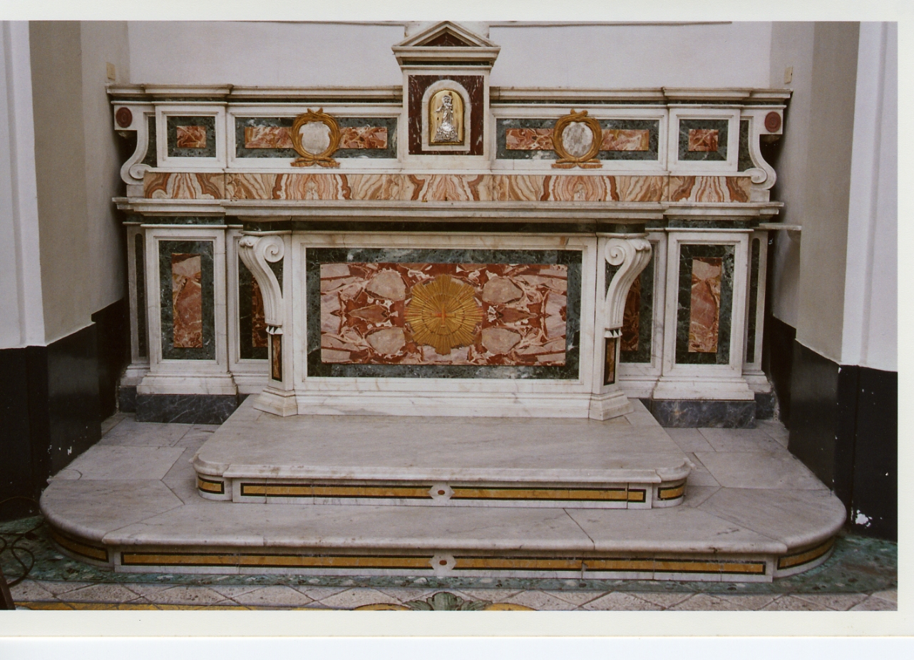 altare - bottega napoletana (metà sec. XIX)