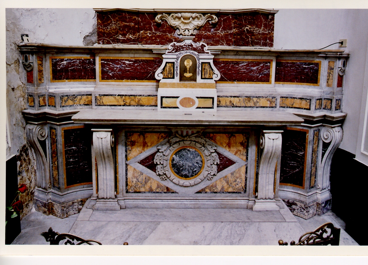 altare - bottega napoletana (seconda metà sec. XIX)
