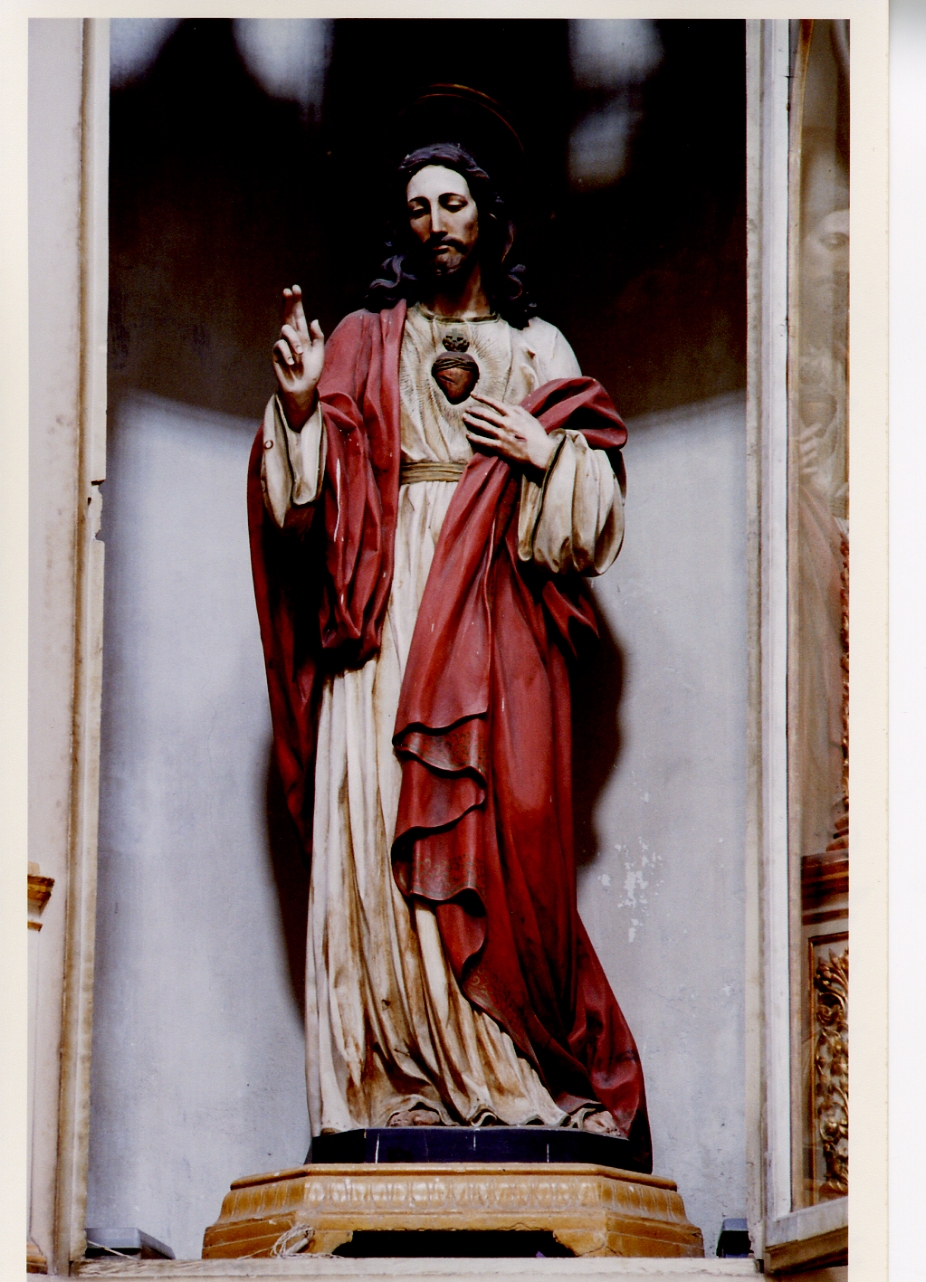 Sacro Cuore di Gesù (statua) - bottega napoletana (metà sec. XIX)