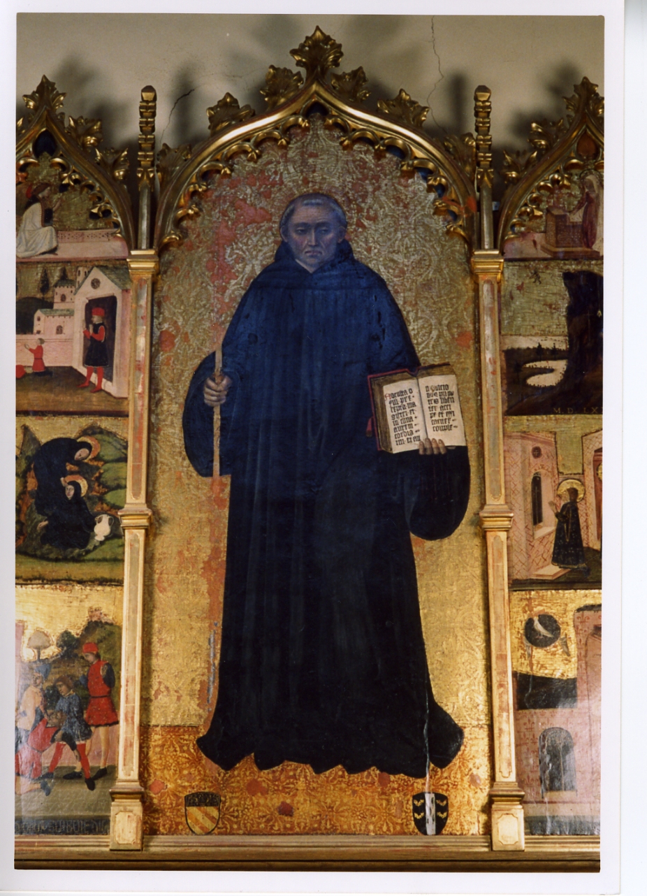 San Benedetto vescovo (dipinto) - ambito fiorentino (ultimo quarto sec. XV)
