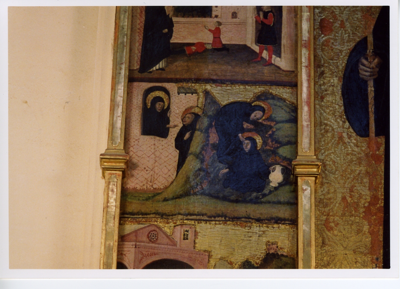 storie della vita di San Benedetto (dipinto) - ambito fiorentino (ultimo quarto sec. XV)