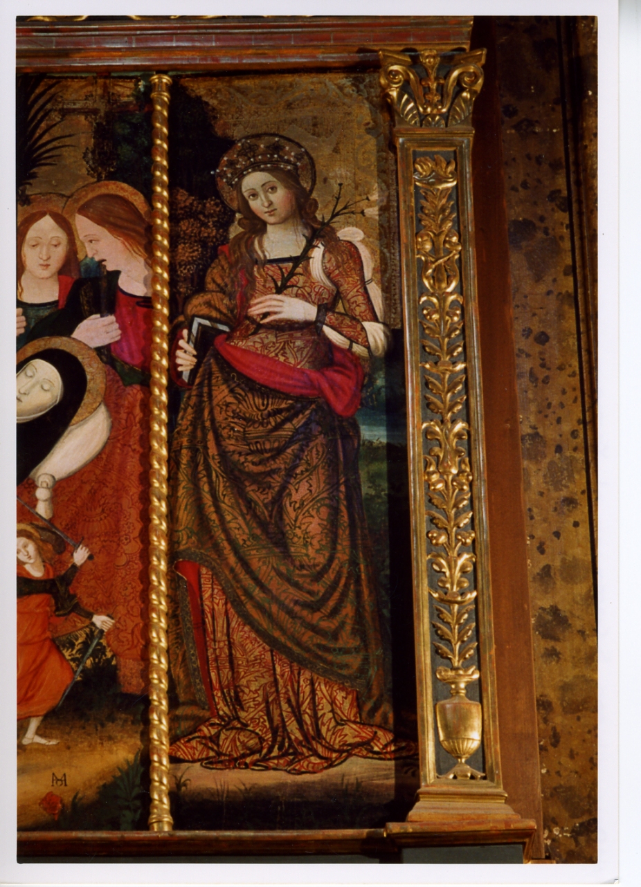 Santa Caterina da Siena (dipinto) - ambito napoletano (inizio sec. XVI)