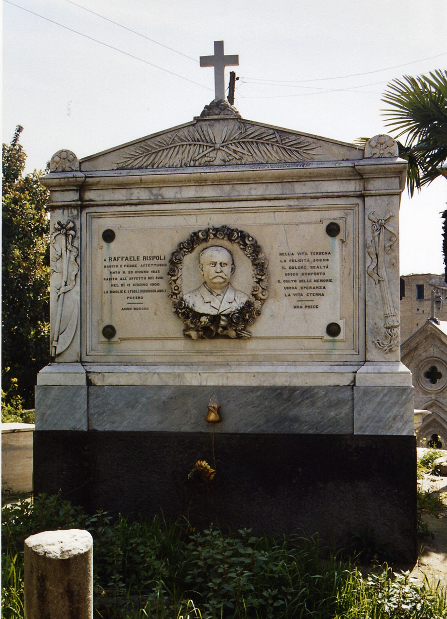 monumento funebre - bottega napoletana (inizio sec. XX)