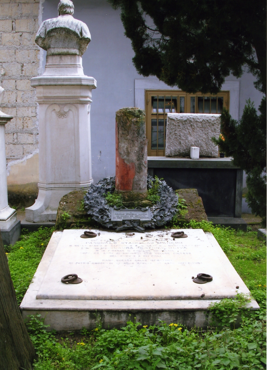 monumento funebre - ambito napoletano (ultimo quarto sec. XIX)