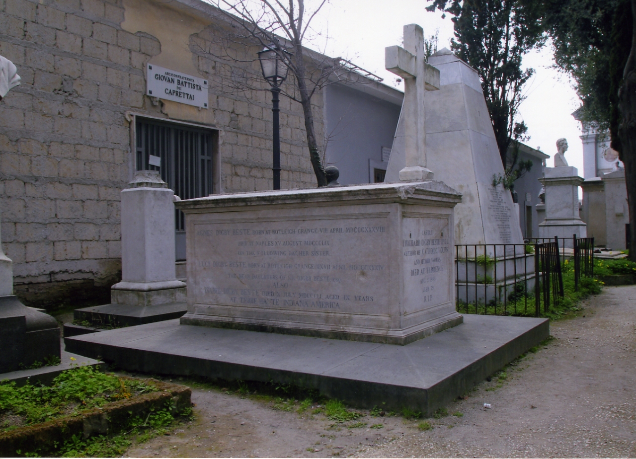monumento funebre - ambito napoletano (sec. XIX)