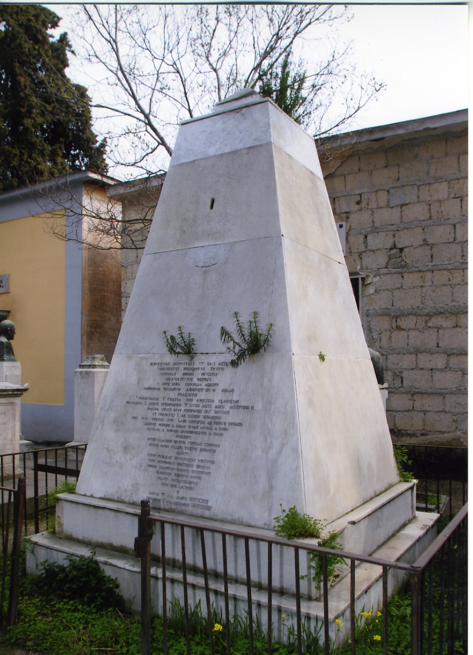 monumento funebre - ambito napoletano (sec. XIX)