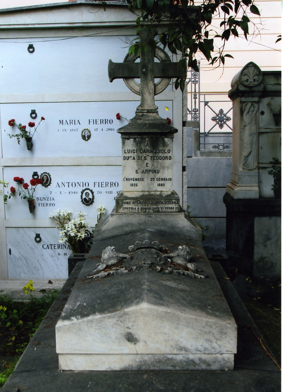 monumento funebre - bottega napoletana (sec. XIX)