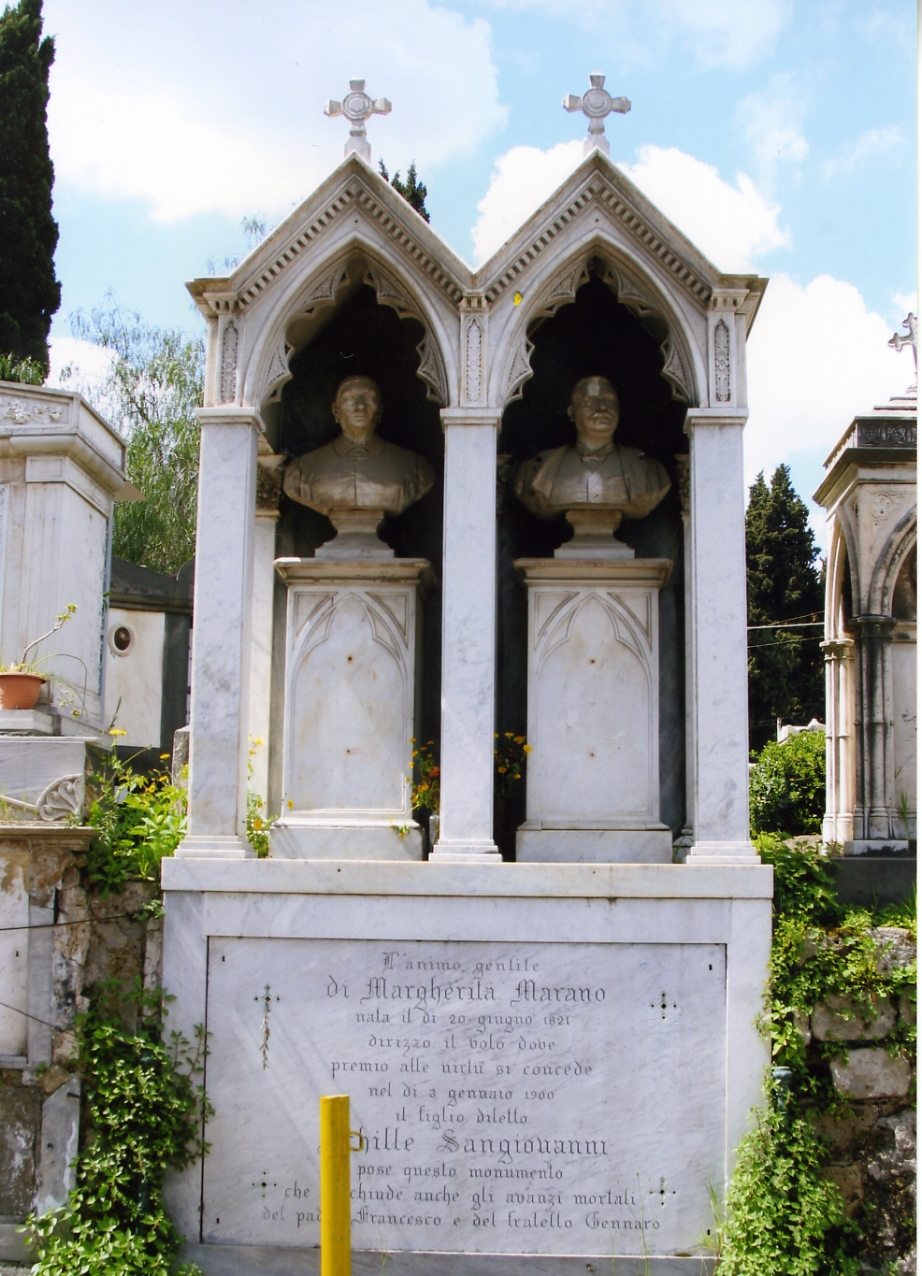 monumento funebre - bottega napoletana (sec. XX)