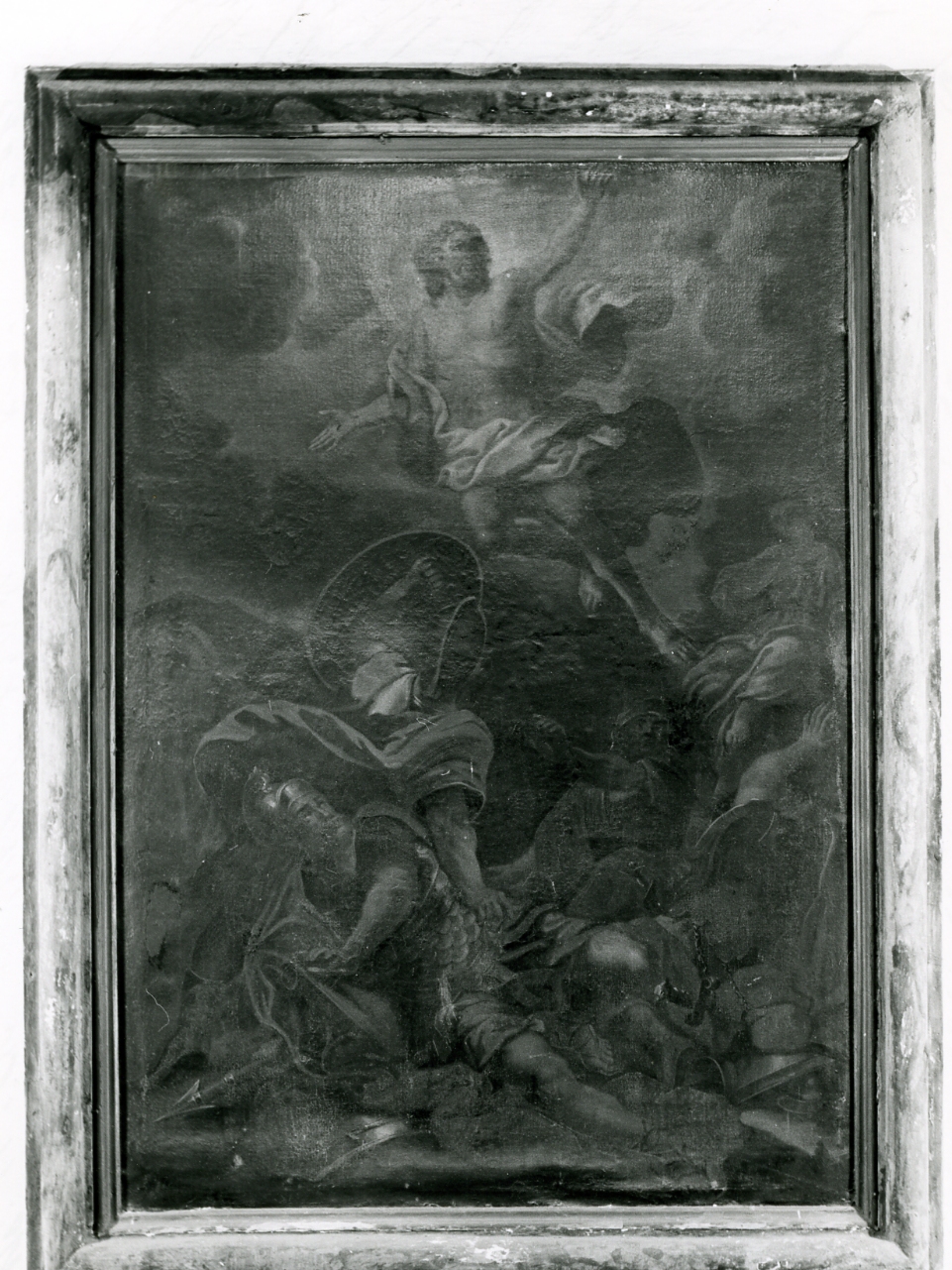 resurrezione di Cristo (dipinto) di Adamo Carlo, Adamo Giuseppe (sec. XVIII)