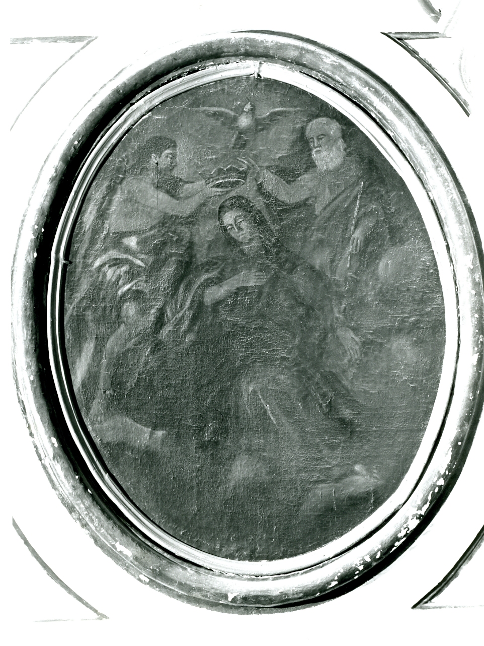 incoronazione di Maria Vergine (dipinto) di Adamo Carlo, Adamo Giuseppe (sec. XVIII)