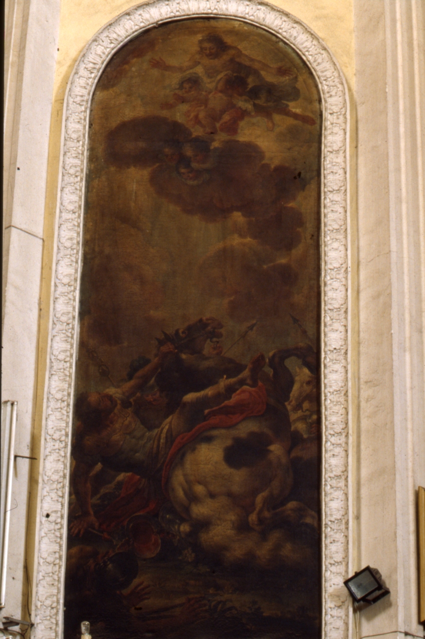 conversione di San Paolo (dipinto) di Candido Francesco Saverio (sec. XVIII)